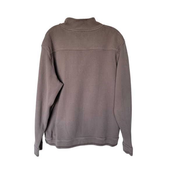 Tommy Bahama Men's Zip-Up Sweater - Brown - Picture 9 of 9